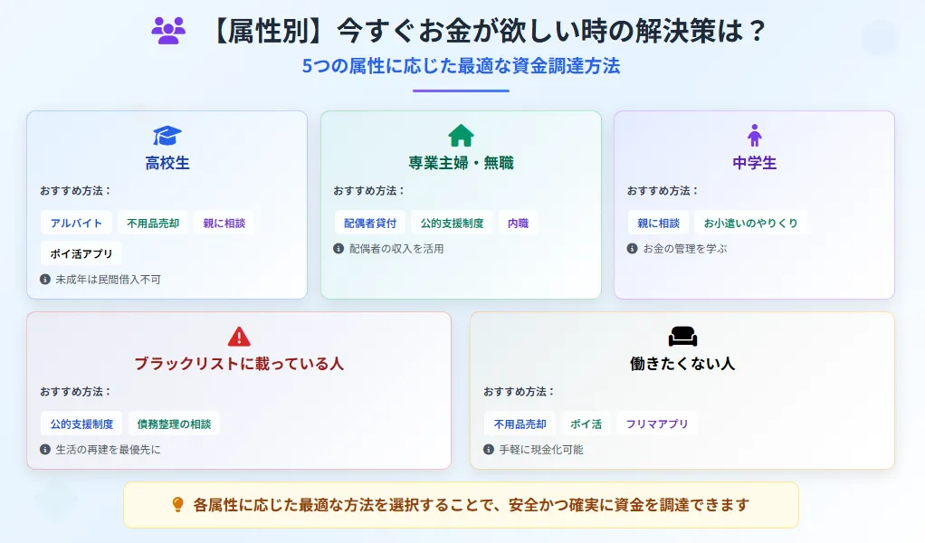 今すぐお金がほしい_解決策